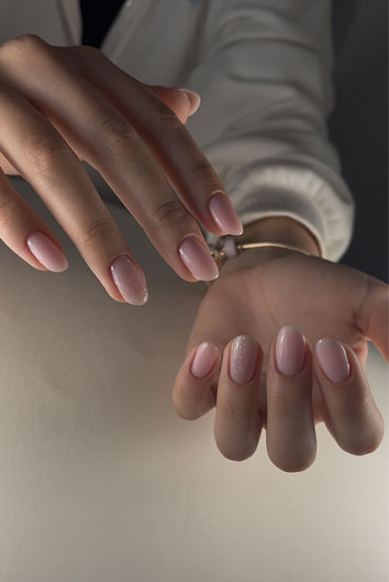 Maniküre. Nagelstudio